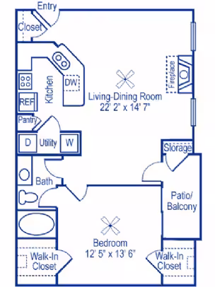 Unit 1113 0916 floor plan